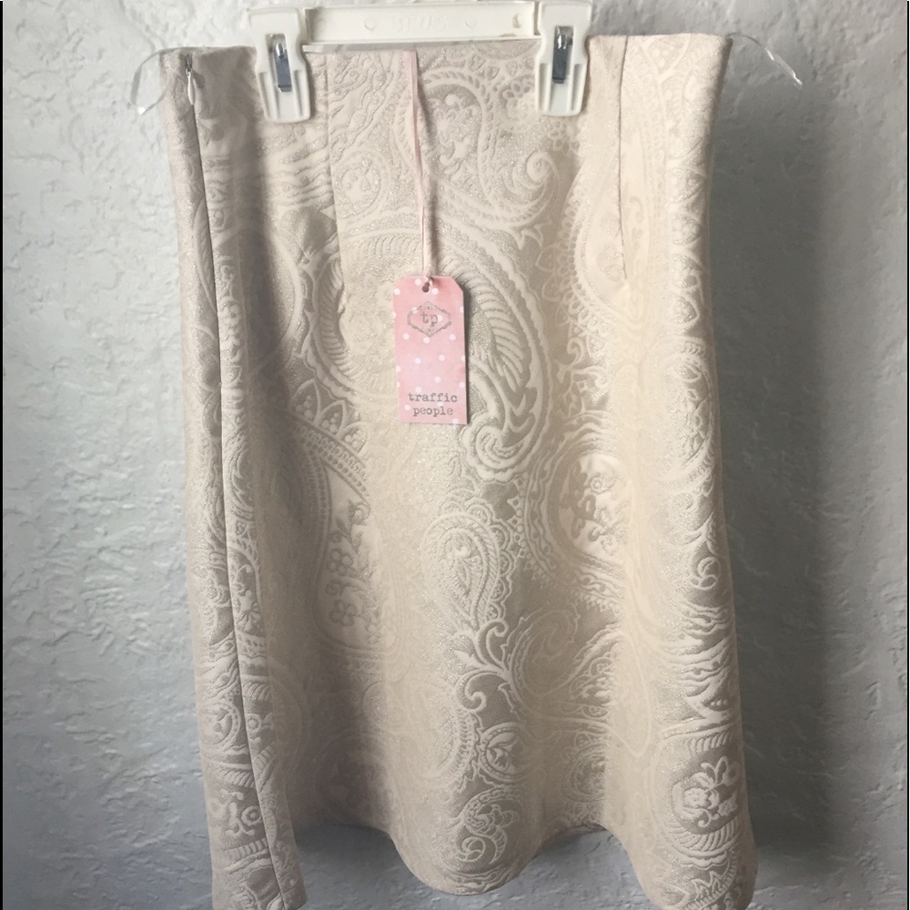 Jacquard skirt